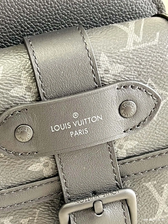 Aaa replica bags VUITTON LOUIS SAUMUR SLINGBAG 0807